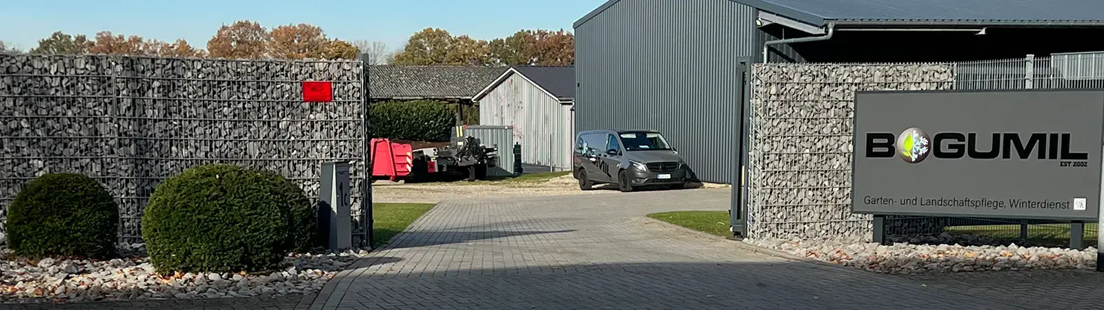 Betriebsgelände von BOGUMIL in Wittenburg